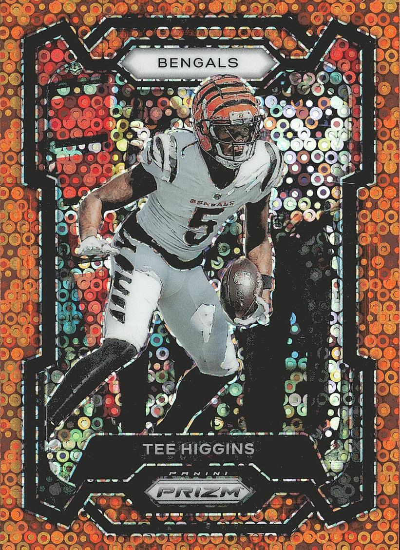 2023 Panini Prizm Football Disco Tee Higgins #61