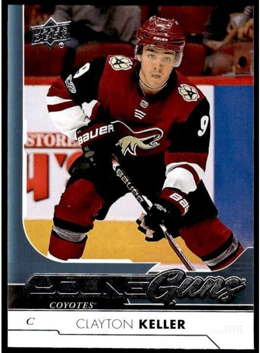 2017 Upper Deck Hockey Clayton Keller #477 BGS 8.5