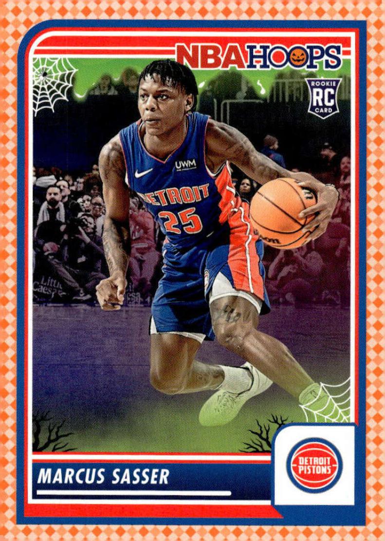 2023 Panini Haunted Hoops Basketball Orange Marcus Sasser #45