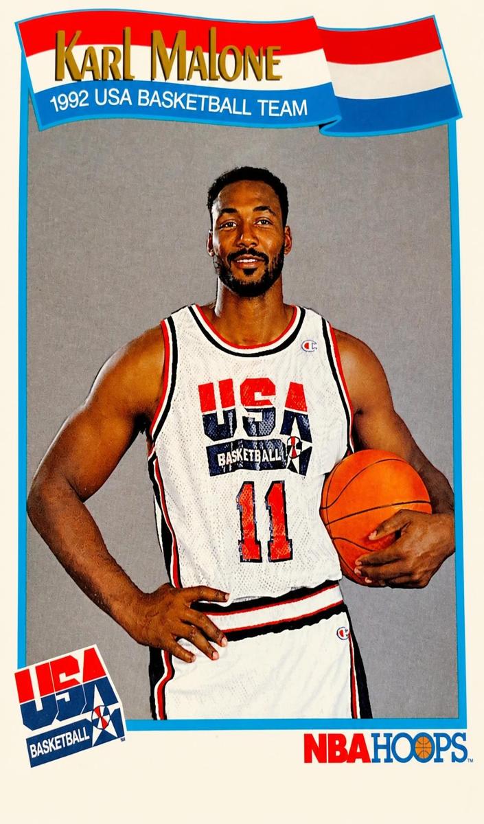 1991 Hoops Basketball Karl Malone #580
