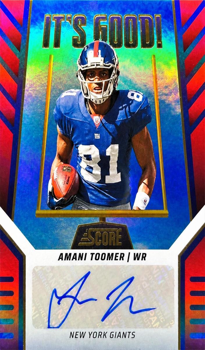 2024 Panini Score Football Amani Toomer #IG-ATR