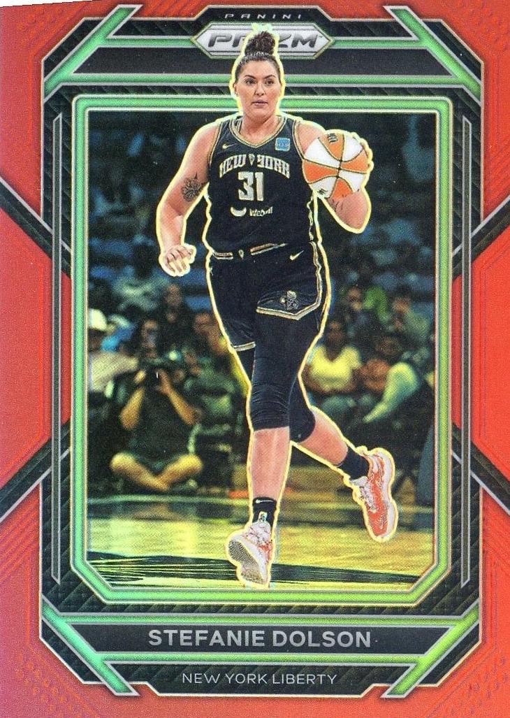 2023 Panini Prizm WNBA Basketball Red Stefanie Dolson #12