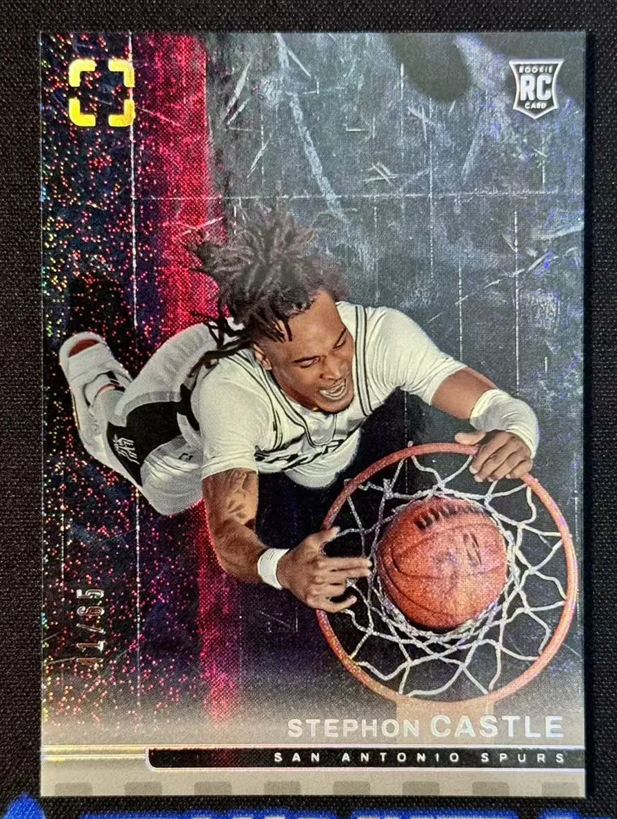 2024 Panini PhotoGenic Basketball Stardust Stephon Castle #196 PSA 9