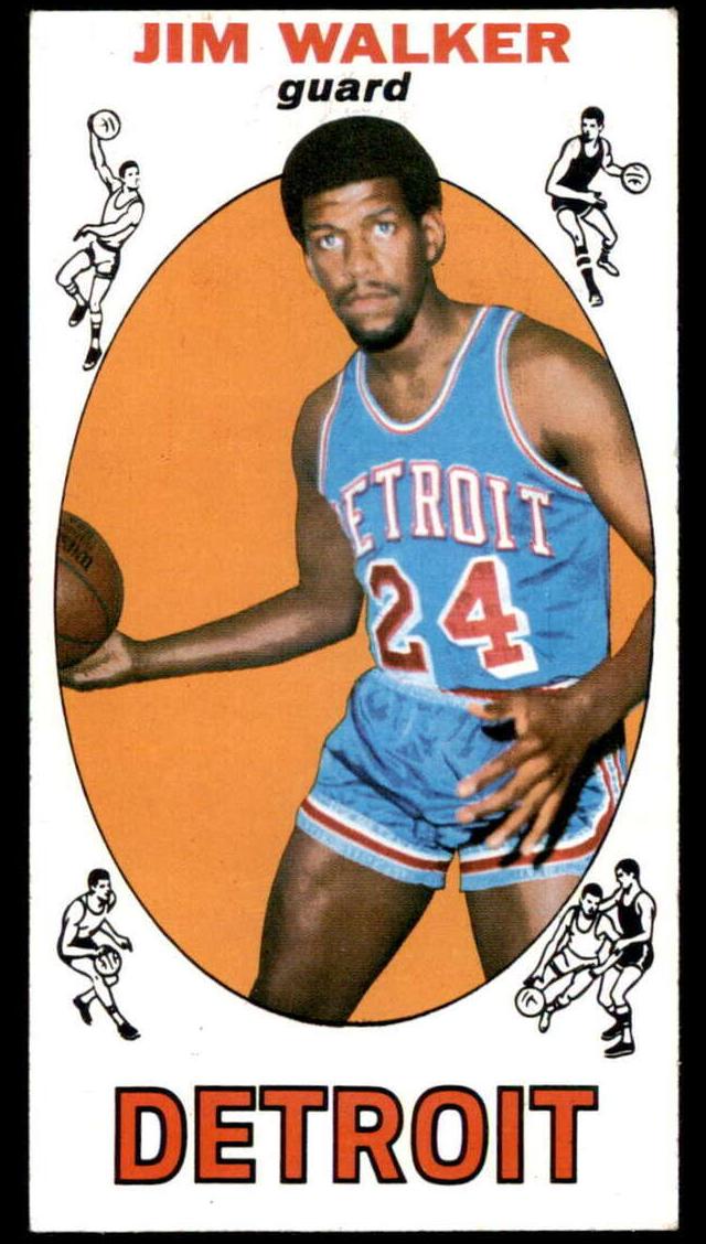 1969 Topps Basketball Jimmy Walker #8