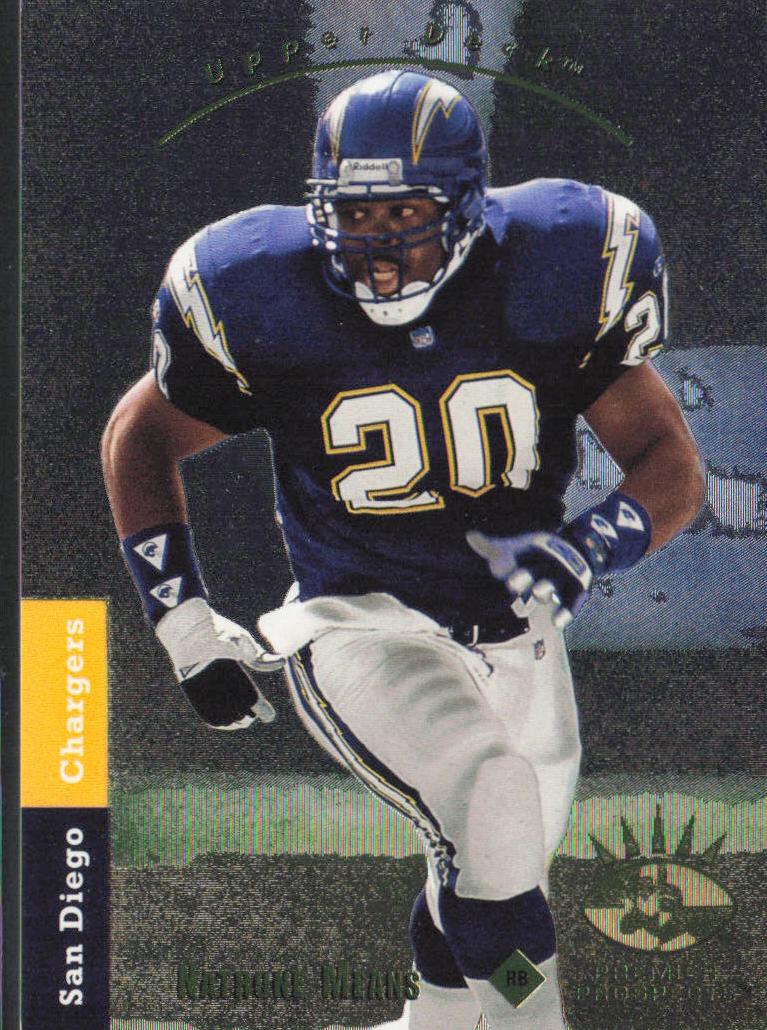 1993 Upper Deck SP Football Natrone Means #14 PSA 10