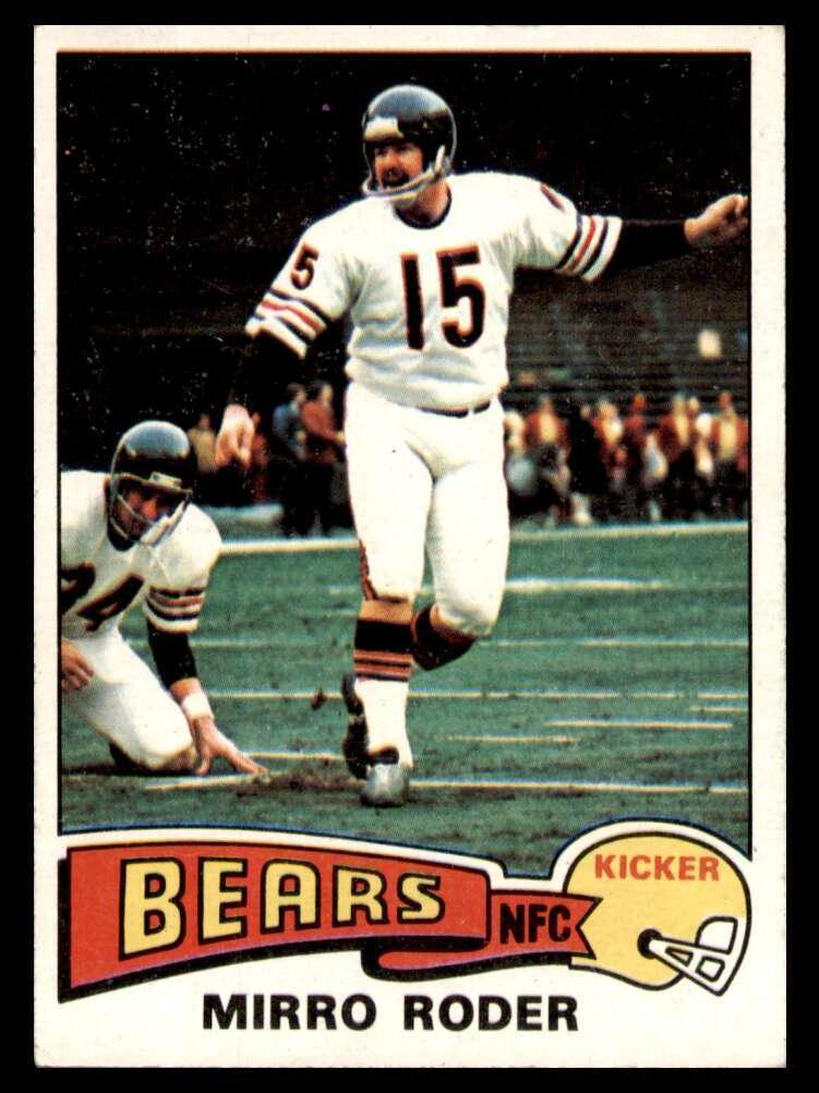 1975 Topps Football Mirro Roder #508 PSA 9