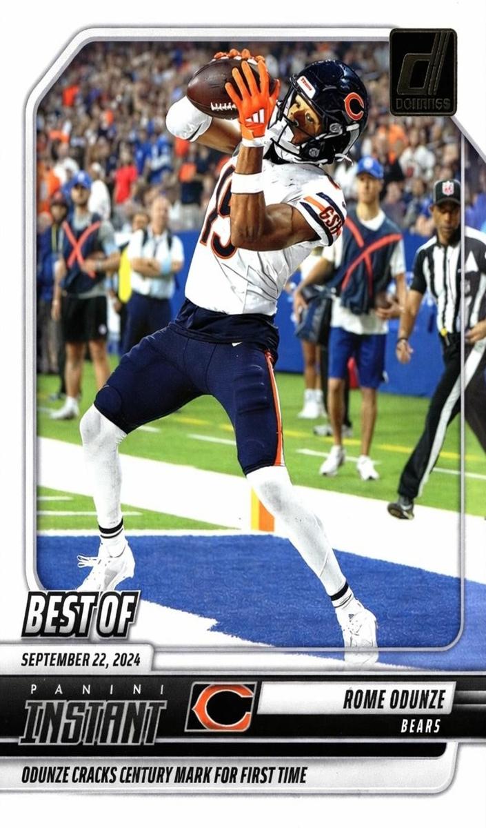 2025 Panini Donruss Football Rome Odunze #INS-ROD