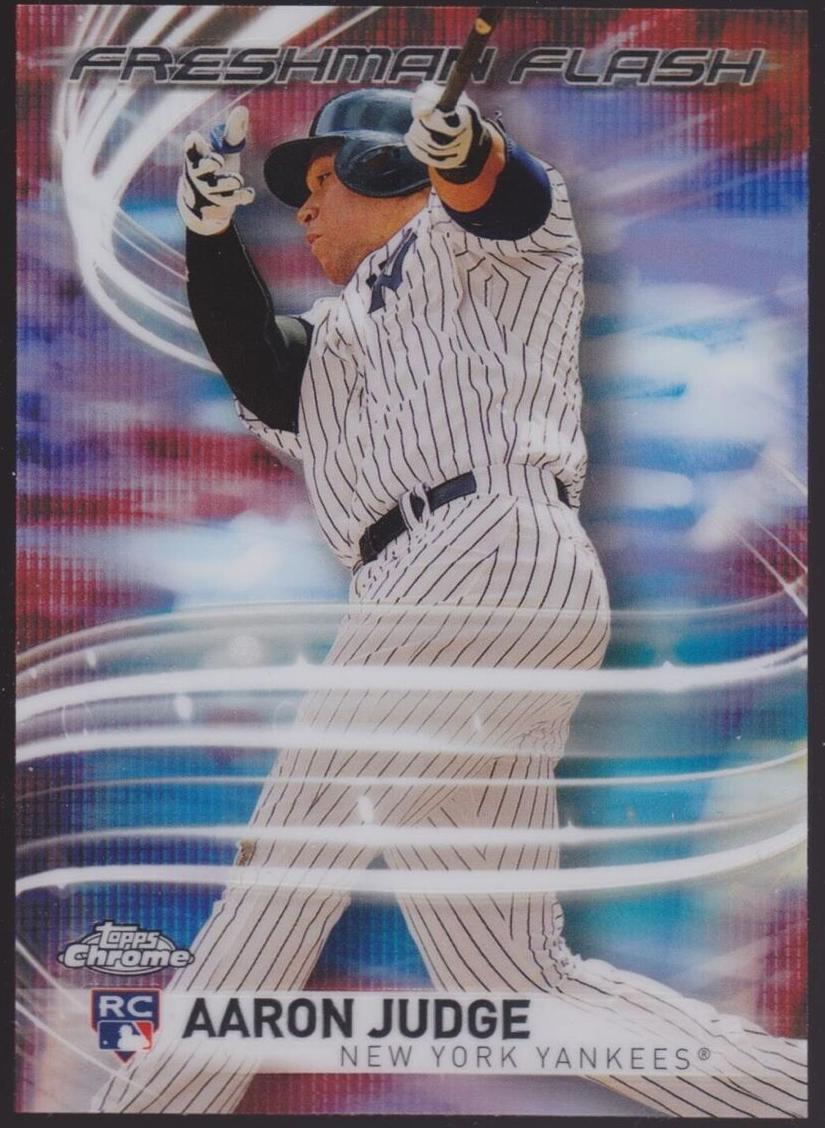 2017 Topps Chrome Baseball Aaron Judge #FF-11 PSA 10