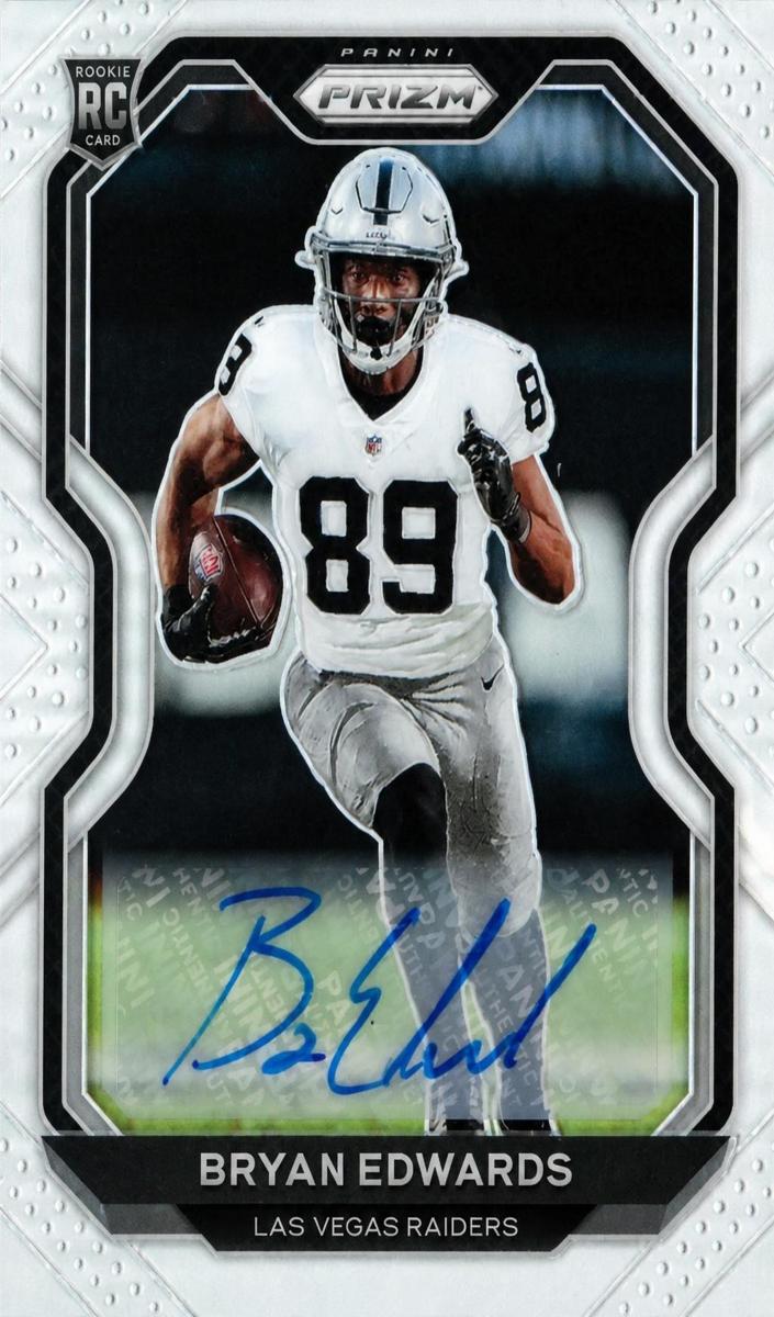 2020 Panini Prizm Football Bryan Edwards #373