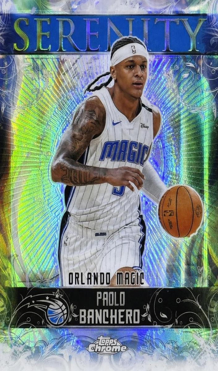 2025 Topps Chrome Basketball Refractor Paolo Banchero #SY-5