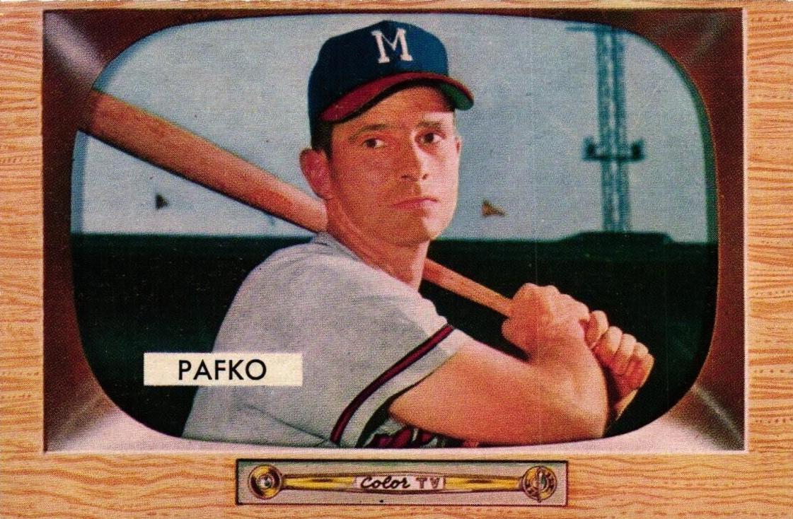 1955 Bowman Baseball Andy Pafko #12 PSA 5.5