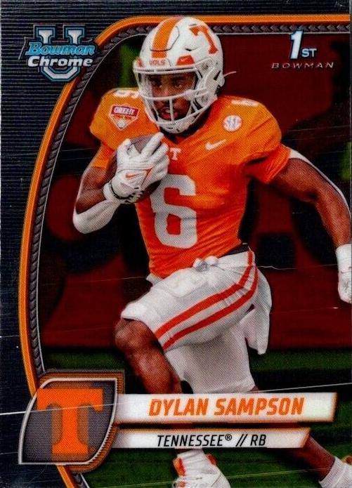 2024 Bowman Chrome University Football Dylan Sampson #69