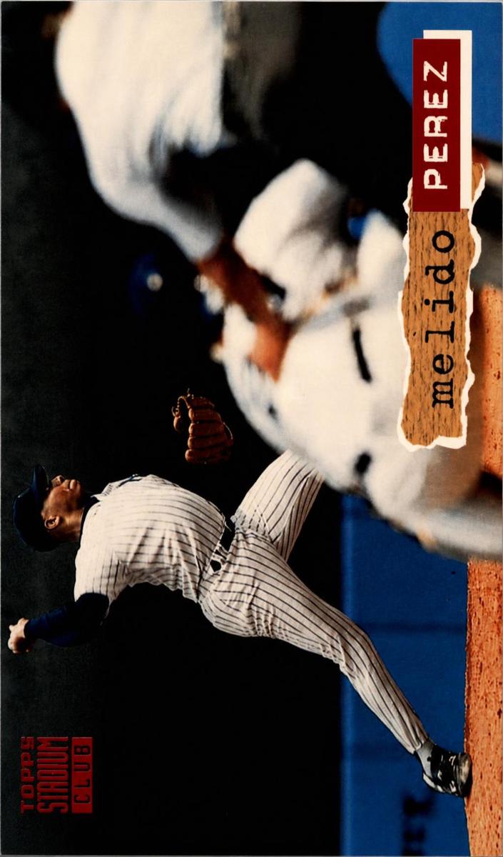 1994 Topps Stadium Club Baseball Melido Perez #554