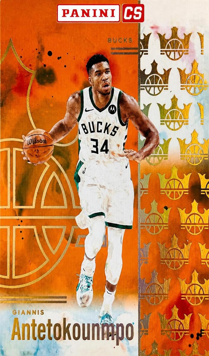 2024 Panini Court Kings Basketball Amber Giannis Antetokounmpo #96