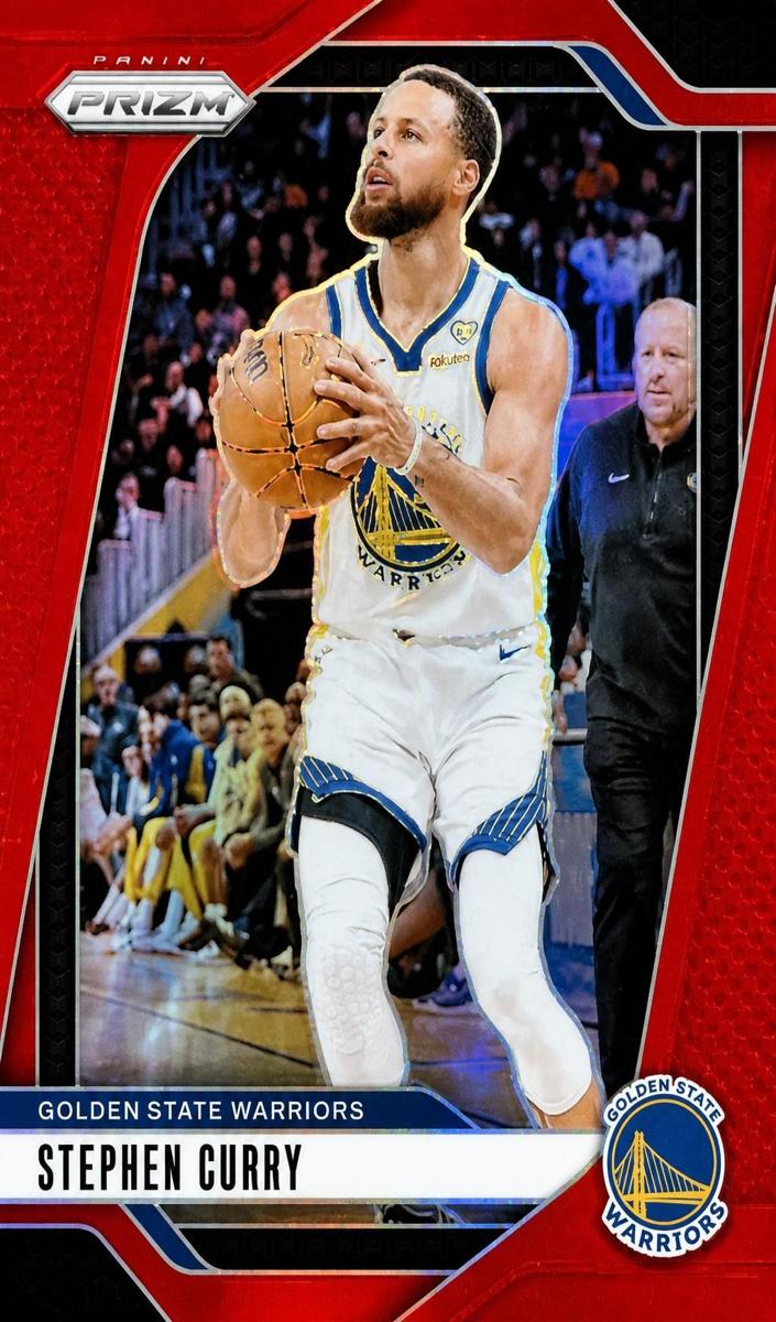 2024 Panini Prizm Basketball Red Stephen Curry #134