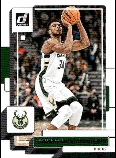 2022 Panini Donruss Basketball Giannis Antetokounmpo #53 PSA 10