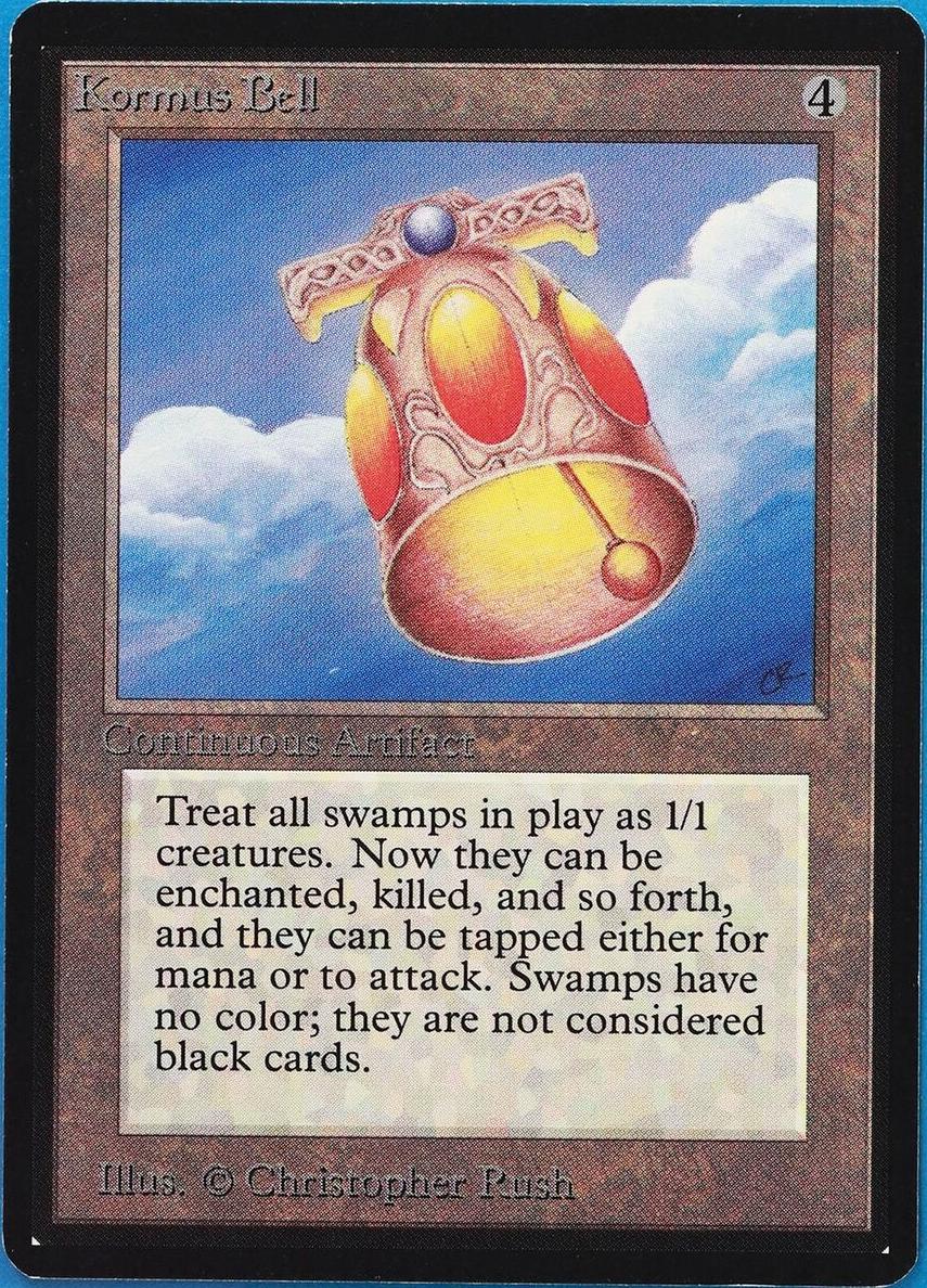 1993 Magic The Gathering Beta Kormus Bell #NNO