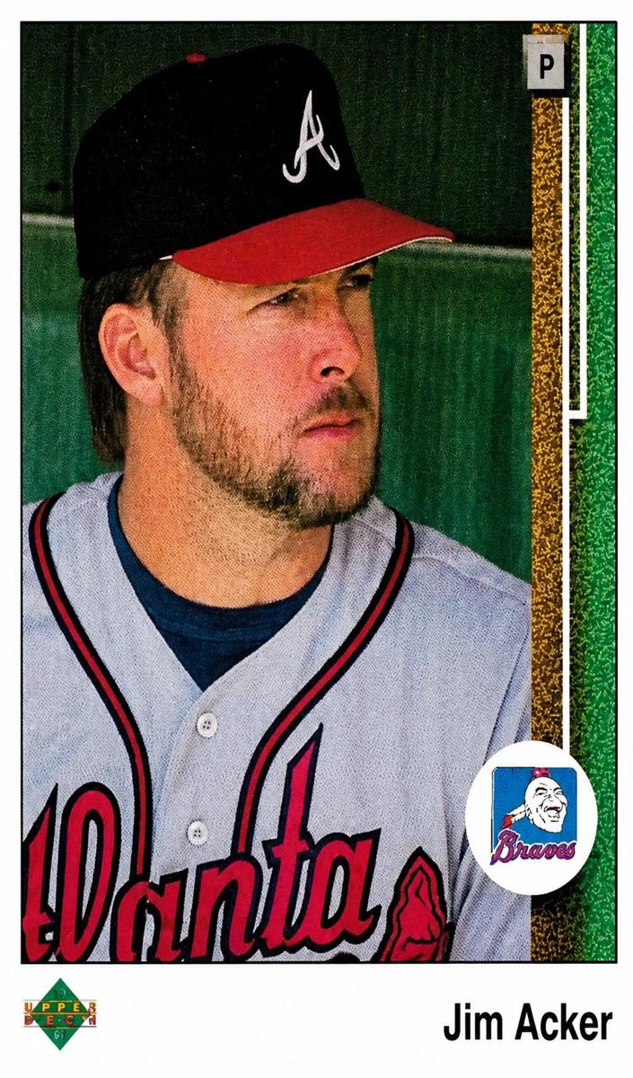 1989 Upper Deck Baseball Jim Acker #52