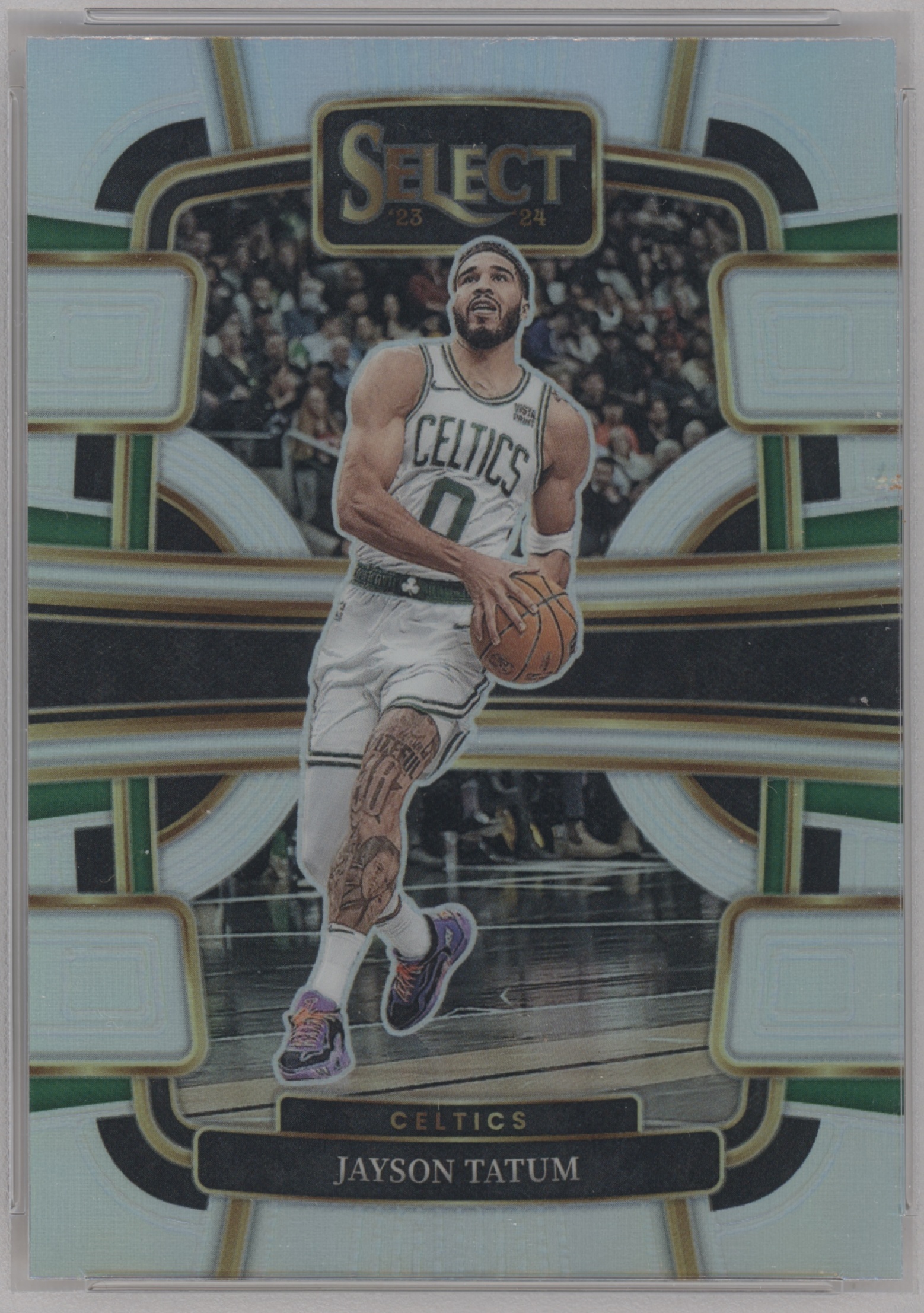 2023 Panini Select Basketball Silver Jayson Tatum #45 PSA 9