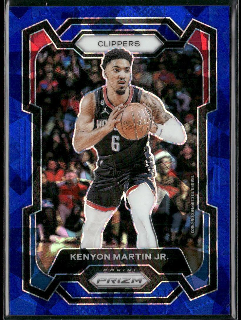 2023 Panini Prizm Basketball Blue Ice Kenyon Martin Jr. #241