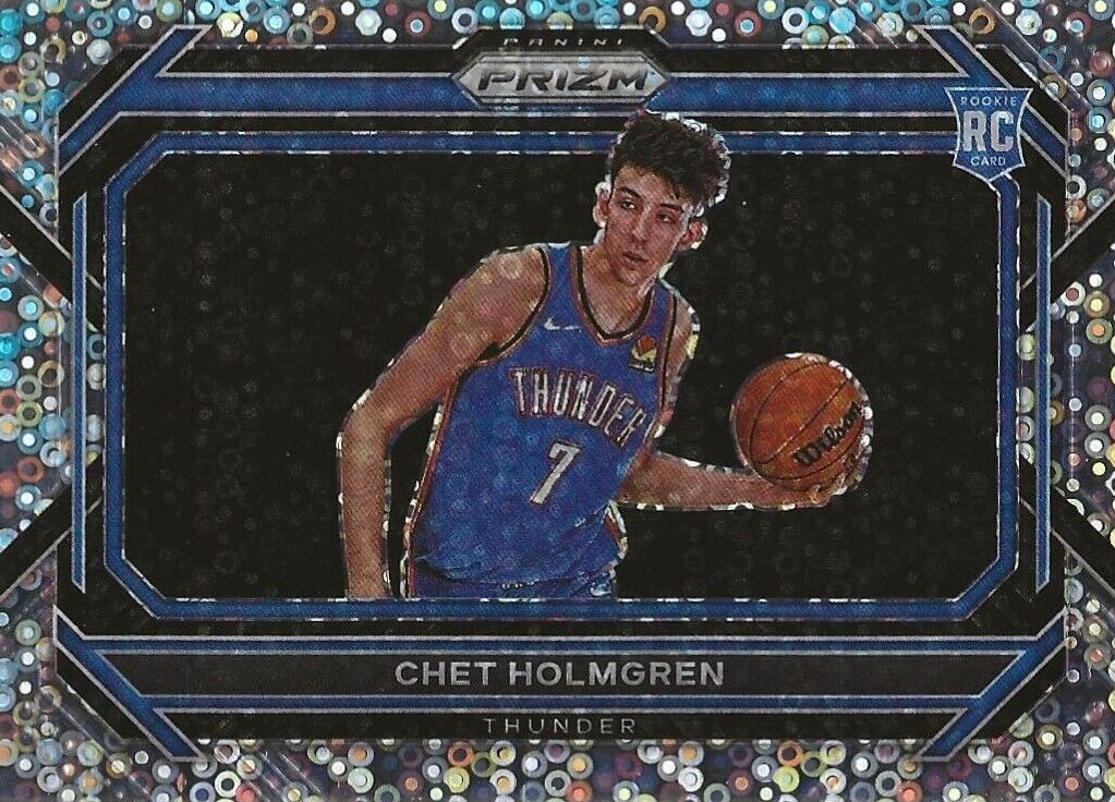 2022 Panini Prizm Basketball Chet Holmgren #266 PSA 9
