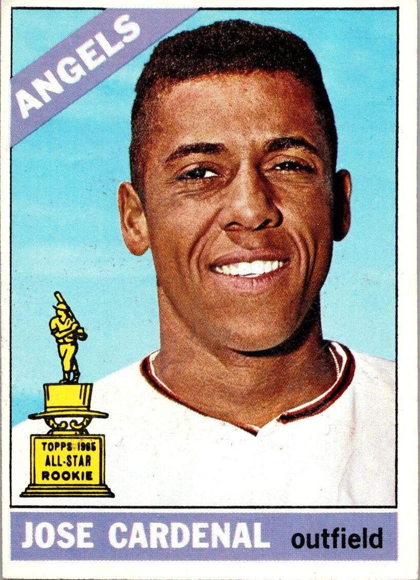 1966 Topps Baseball Jose Cardenal #505 PSA 9