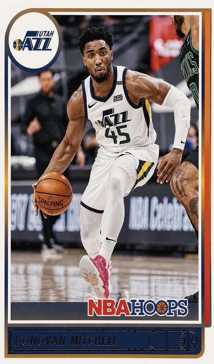 2021 Panini Hoops Basketball Donovan Mitchell #139 PSA 10
