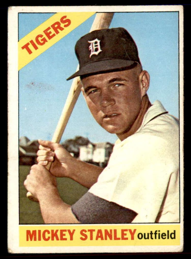 1966 Topps Baseball Mickey Stanley #198