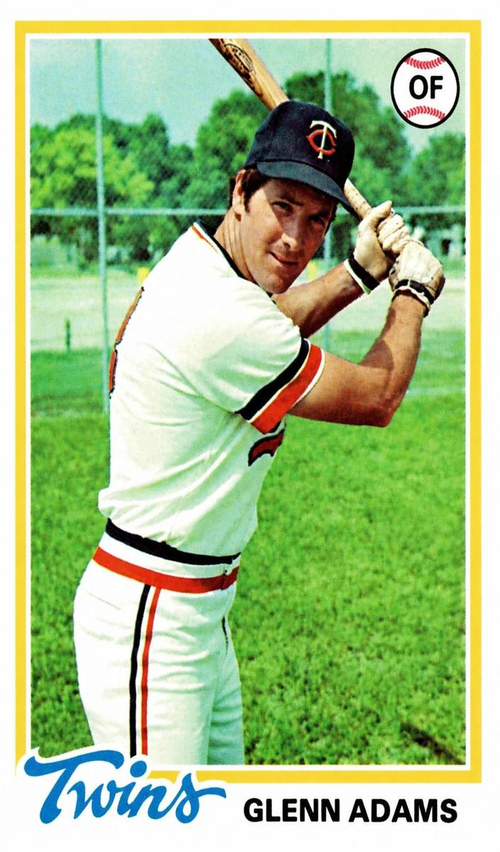 1978 Topps Baseball Glenn Adams #497 PSA 9