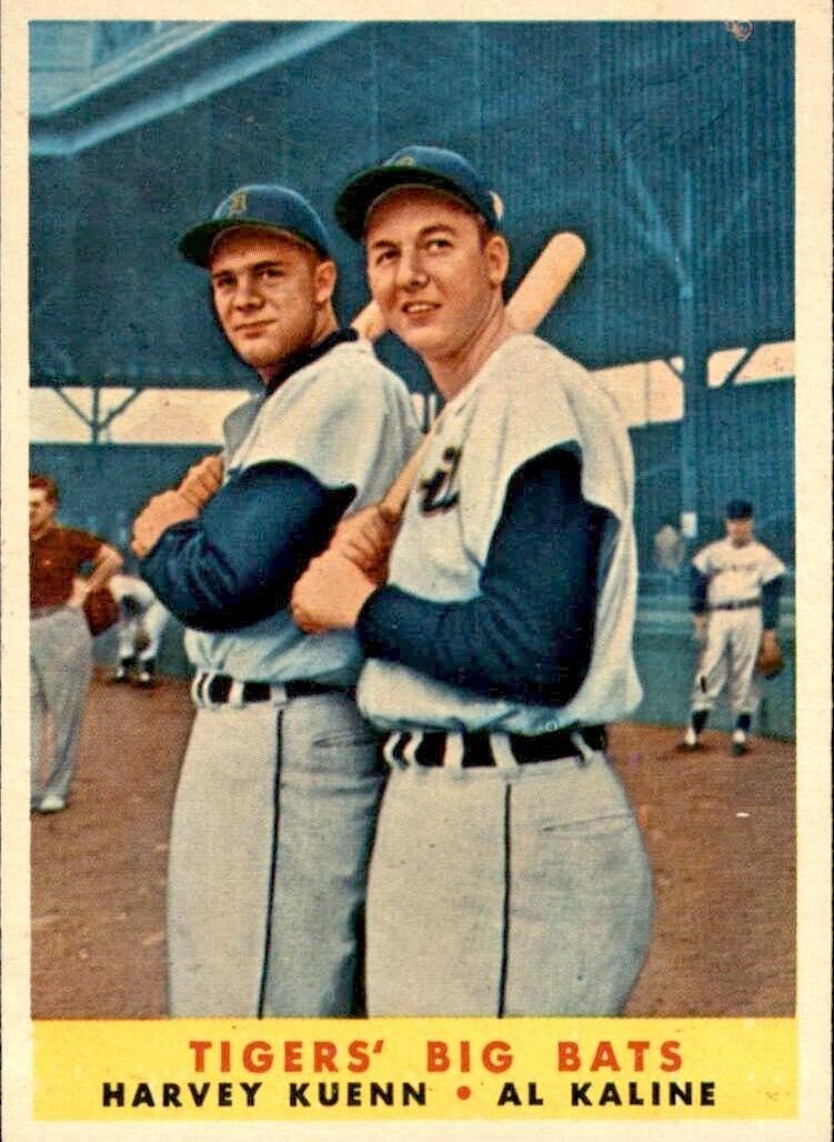 1958 Topps Baseball Al Kaline #304