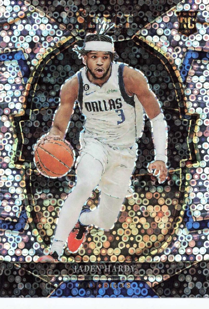 2022 Panini Select Basketball Disco Jaden Hardy #80
