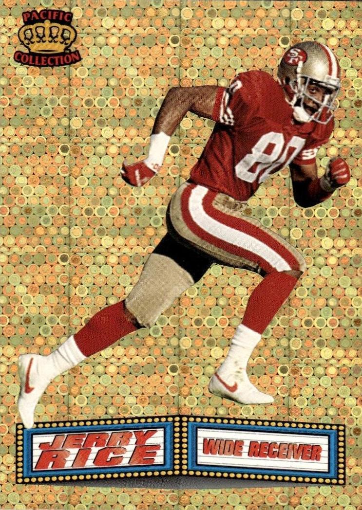 1994 Pacific Football Gold Jerry Rice #25