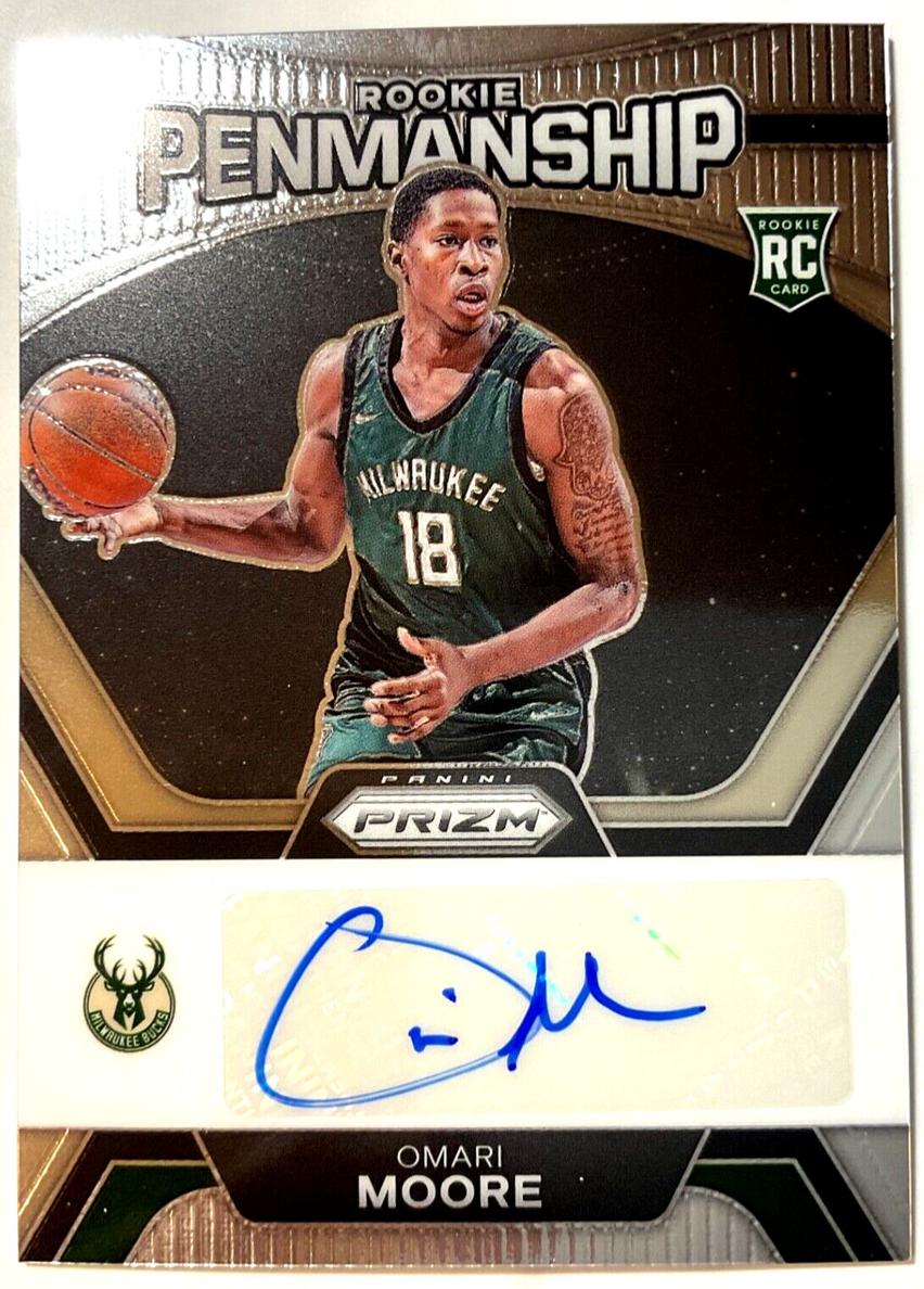 2023 Panini Prizm Basketball Omari Moore #RP-OMM