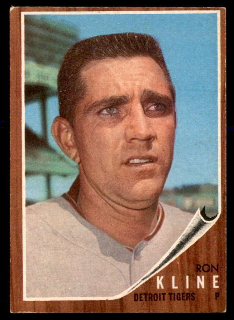 1962 Topps Baseball Ron Kline #216