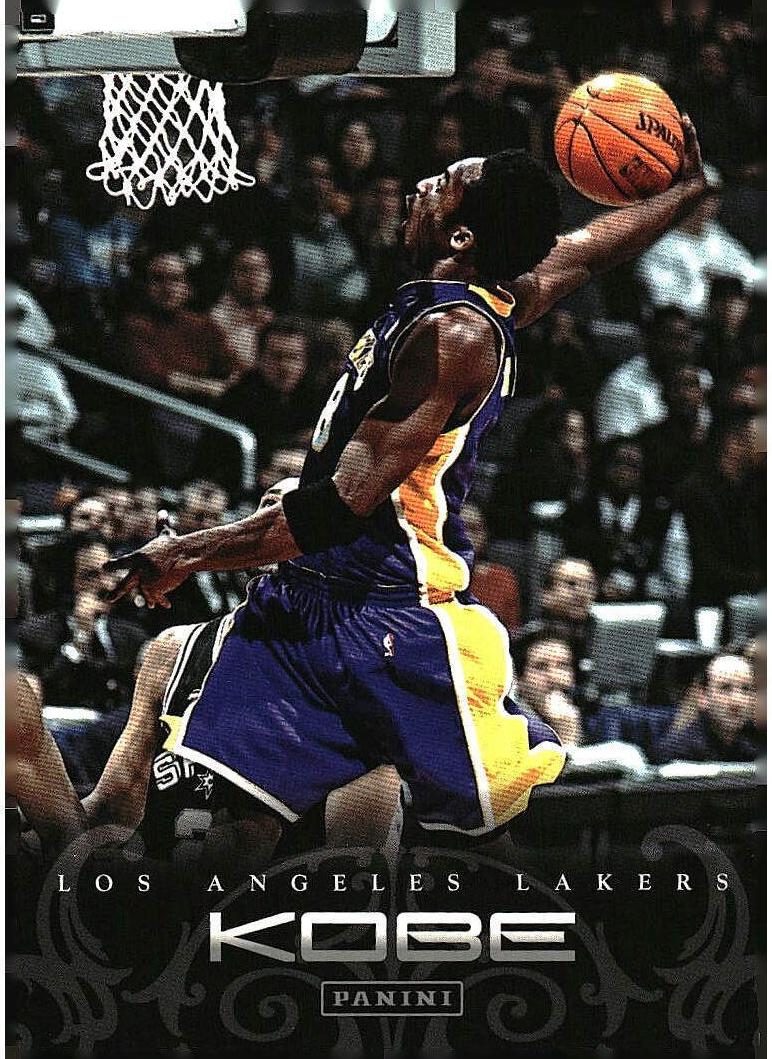 2012 Panini Kobe Anthology Basketball Kobe Bryant #43 PSA 9