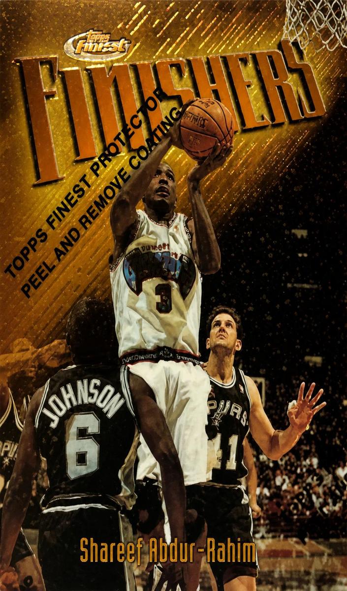 1997 Topps Finest Basketball Shareef Abdur-Rahim #165
