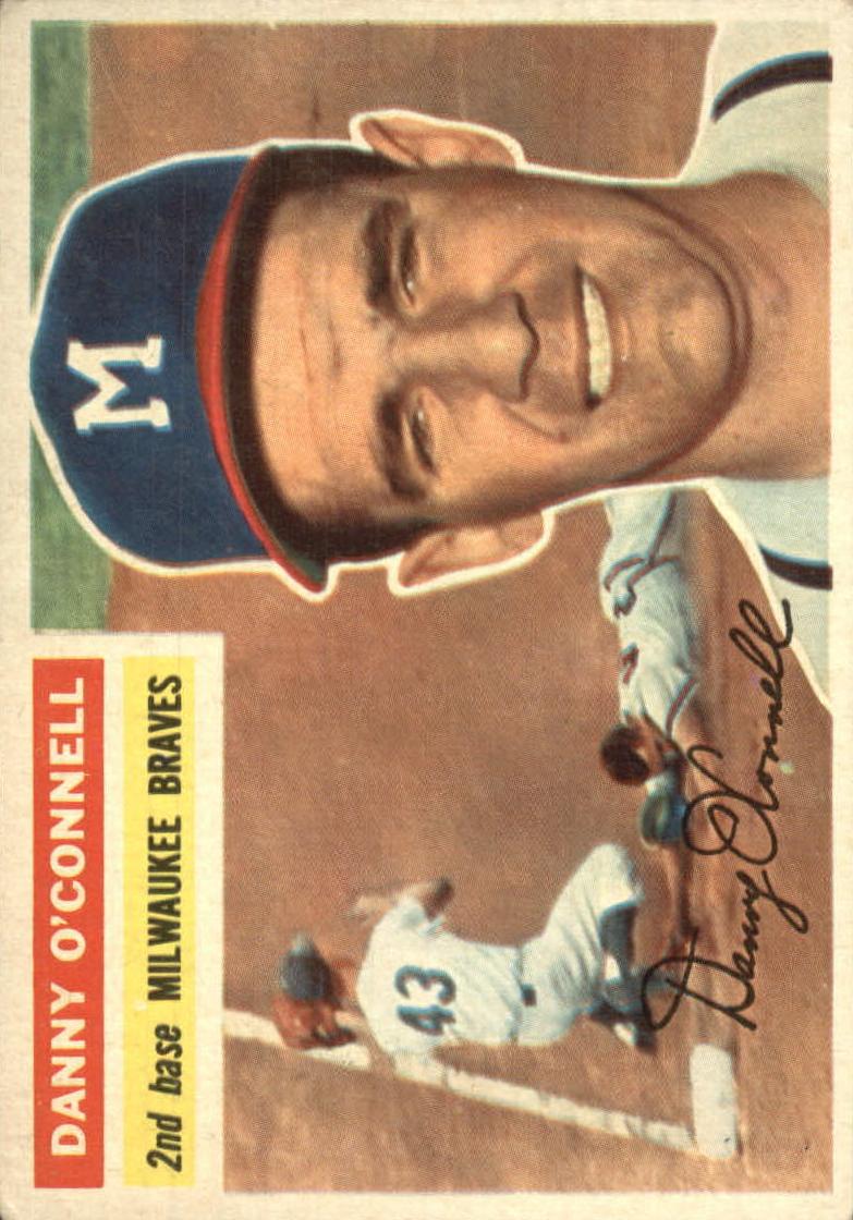 1956 Topps Baseball Danny O'Connell #272