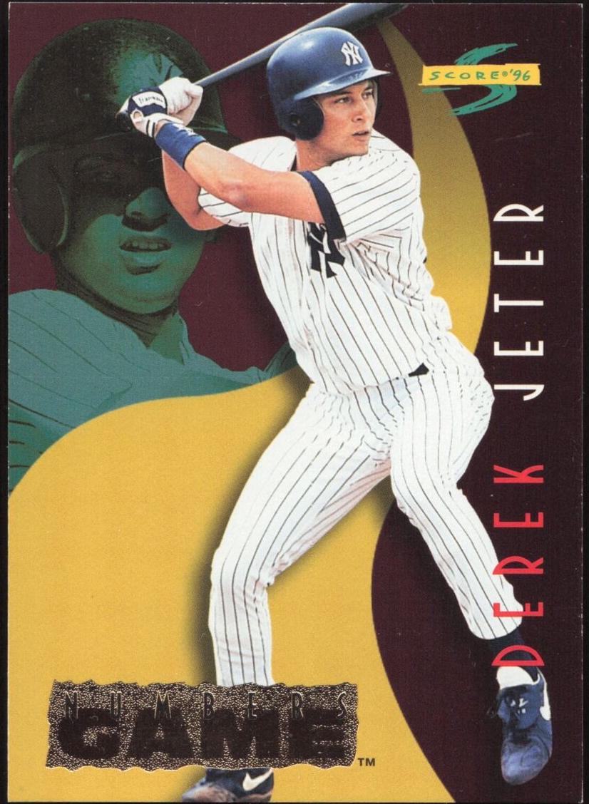 1996 Score Baseball Derek Jeter #26
