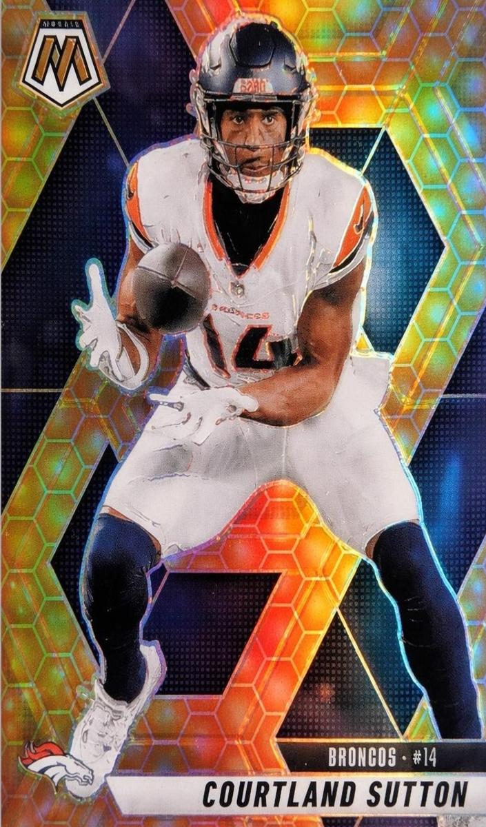 2025 Panini Mosaic Football Honeycomb Courtland Sutton #64