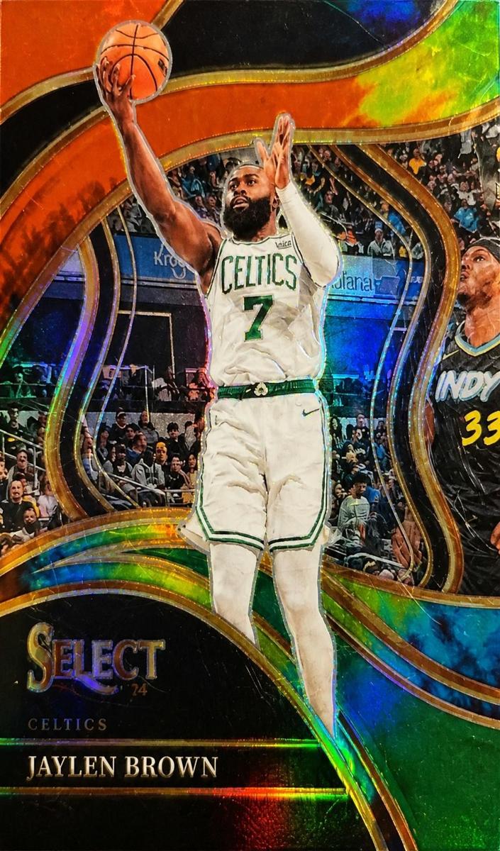 2023 Panini Select Basketball Tie-Dye Jaylen Brown #222 PSA 10