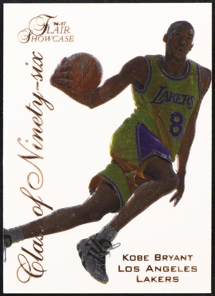 1996 Flair Showcase Basketball Kobe Bryant #4 PSA 10