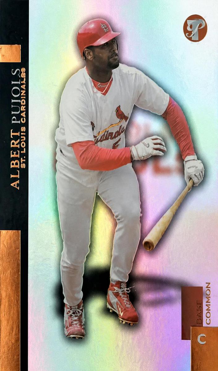 2005 Topps Pristine Baseball Uncirculated Bronze Albert Pujols #75 SGC 9