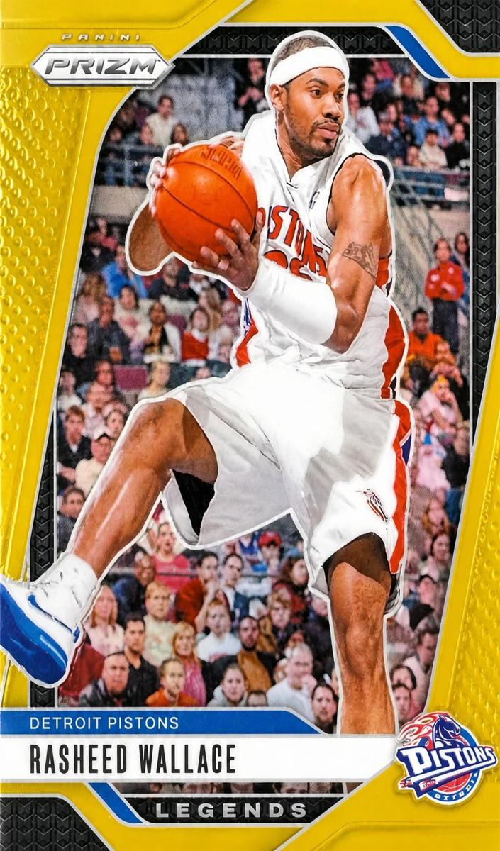 2024 Panini Prizm Basketball Gold Rasheed Wallace #293
