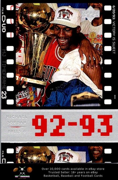 1998 Upper Deck Michael Jordan Living Legend Basketball Michael Jordan #66