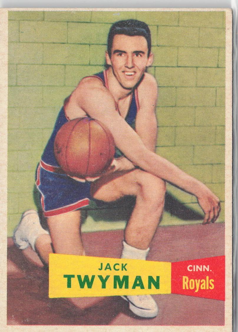 1957 Topps Basketball Jack Twyman #71 PSA 6