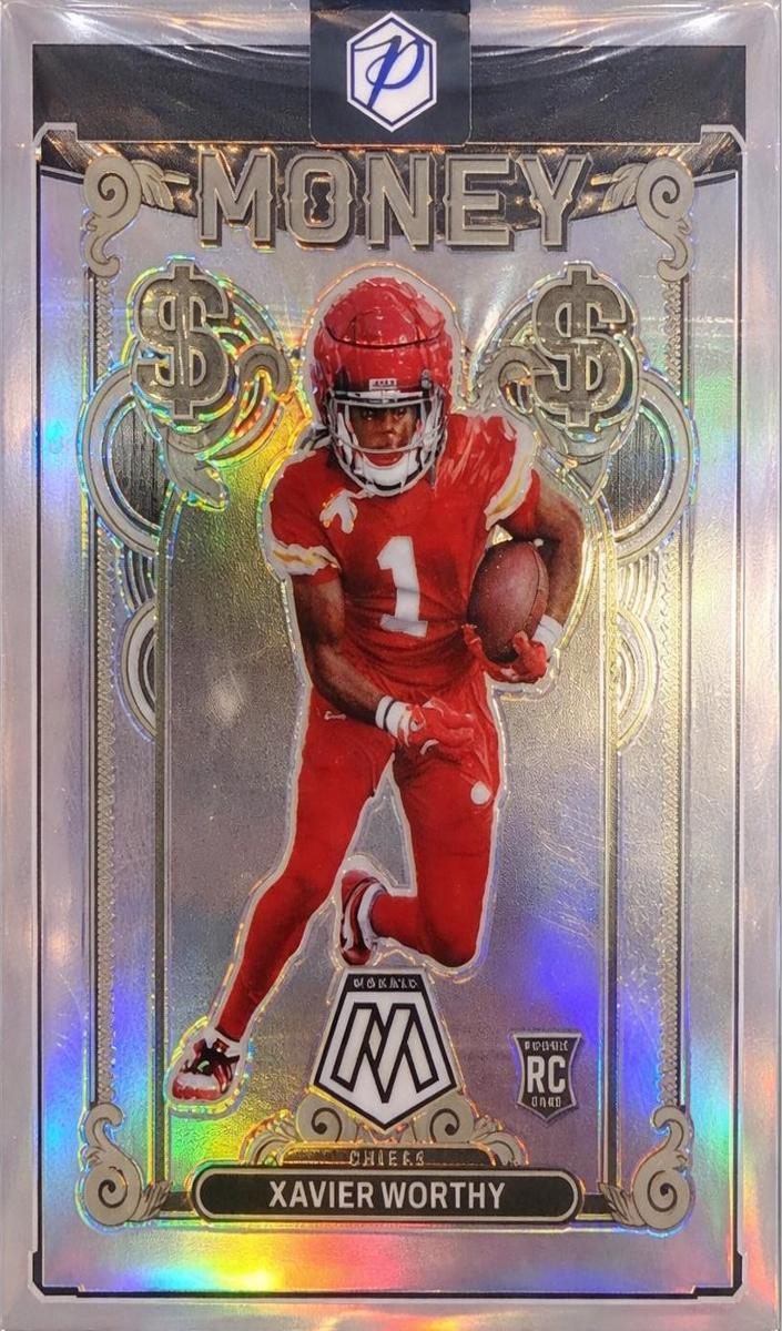 2024 Panini Mosaic Football Xavier Worthy #4