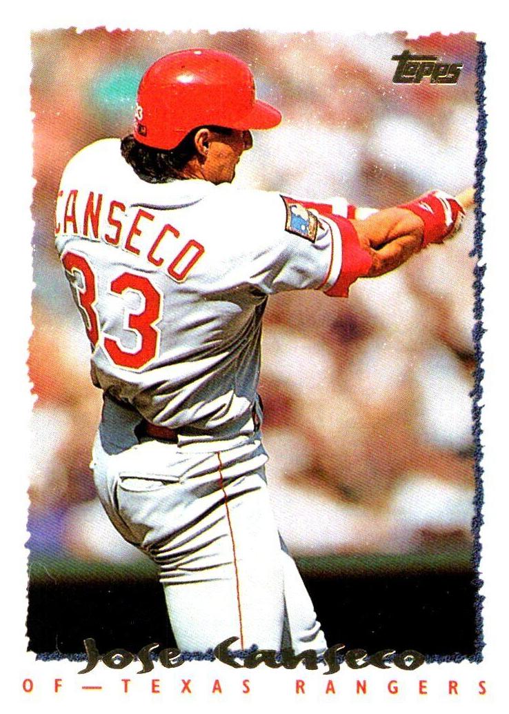 1995 Topps Baseball Jose Canseco #300