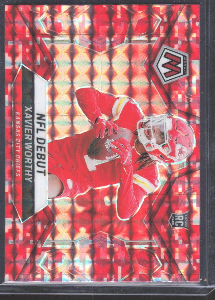 2024 Panini Mosaic Football Xavier Worthy #285 SGC 10