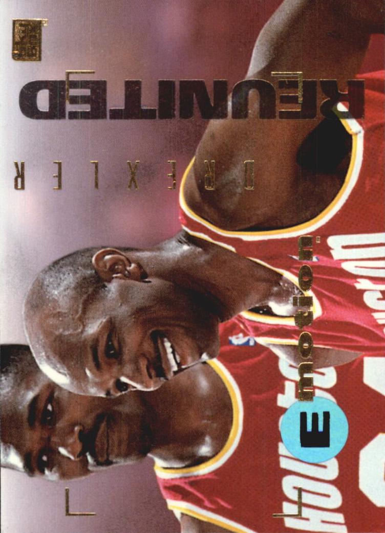 1994 Skybox Emotion Basketball Clyde Drexler #36