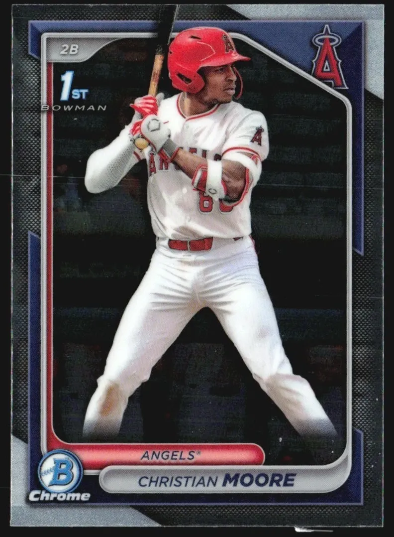 2024 Bowman Draft Chrome Baseball Christian Moore #BDC-13 PSA 9